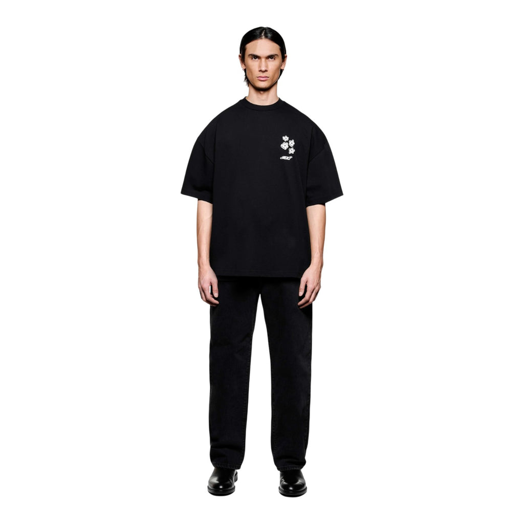 Hibiscus T-Shirt Black