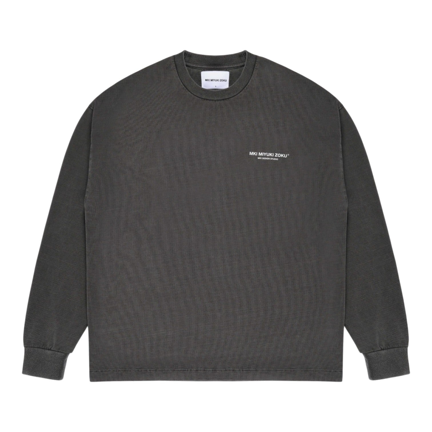 Design Studio Long Sleeve T-Shirt Pigment Black