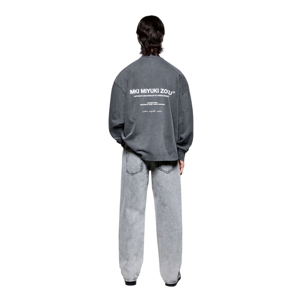 Design Studio Long Sleeve T-Shirt Pigment Black