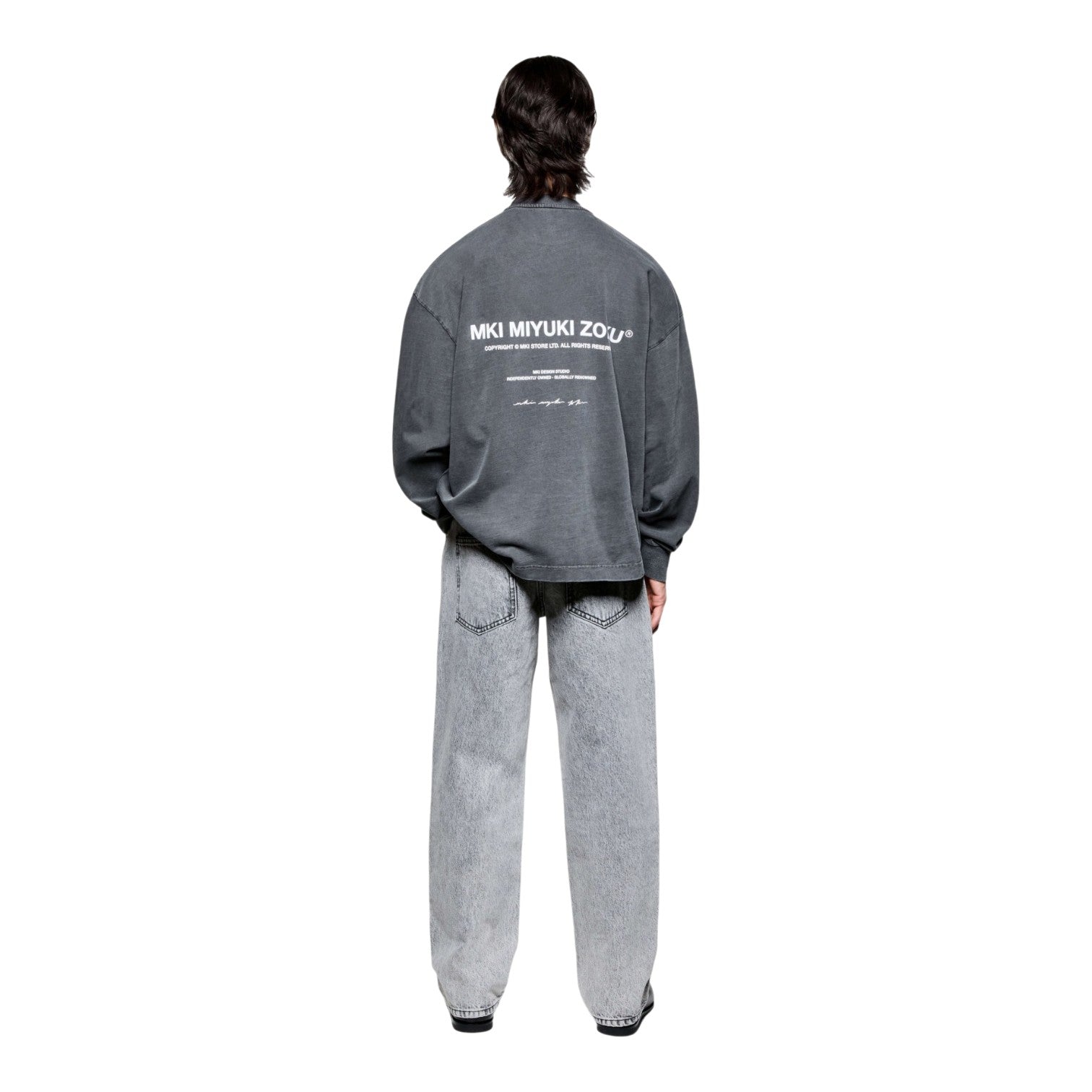 Design Studio Long Sleeve T-Shirt Pigment Black