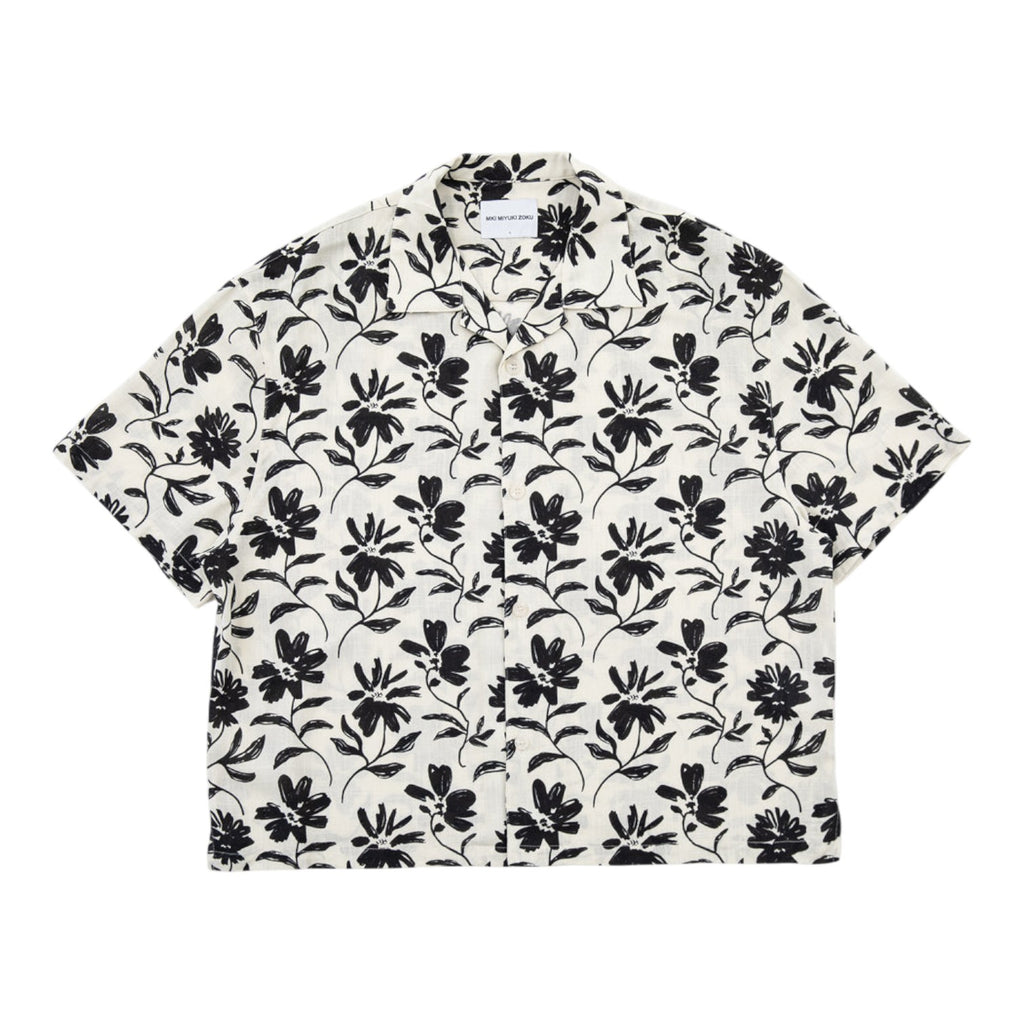 Floral Linen Vacation Shirt