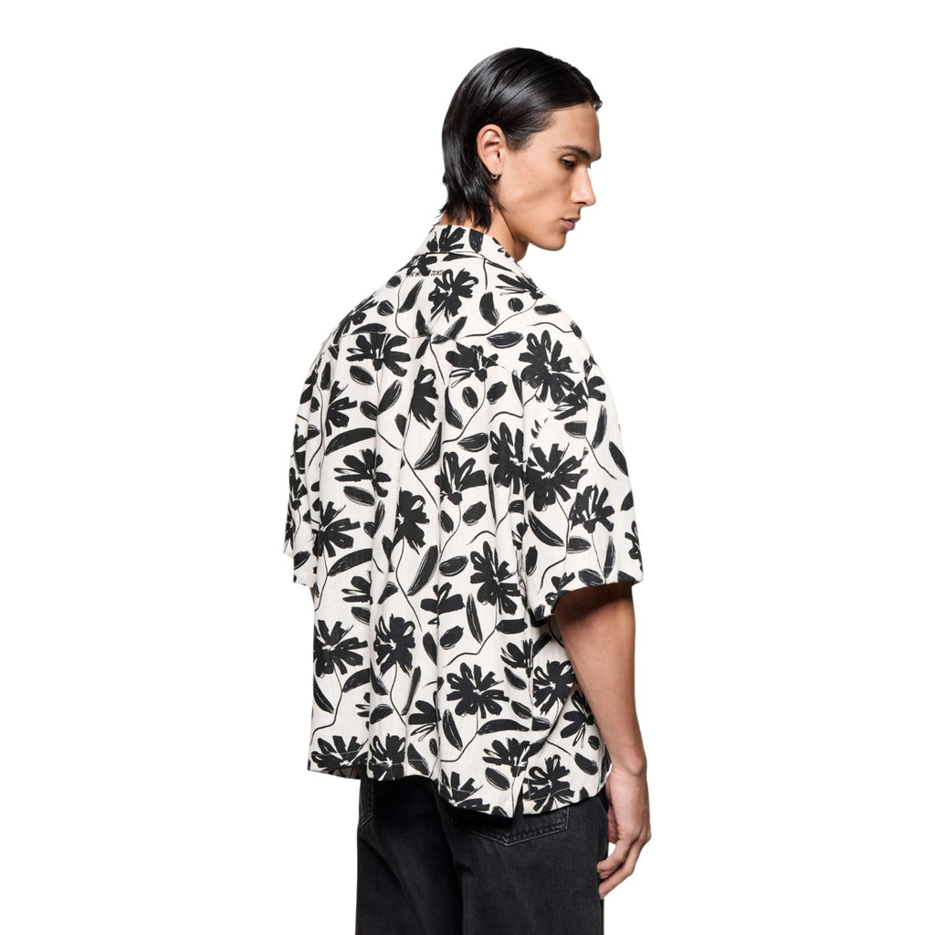 Floral Linen Vacation Shirt