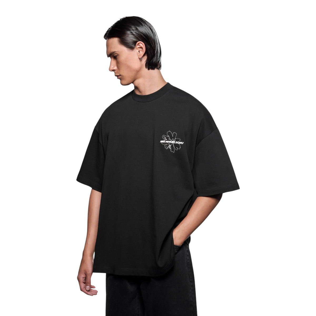 Wildflower T-Shirt Black