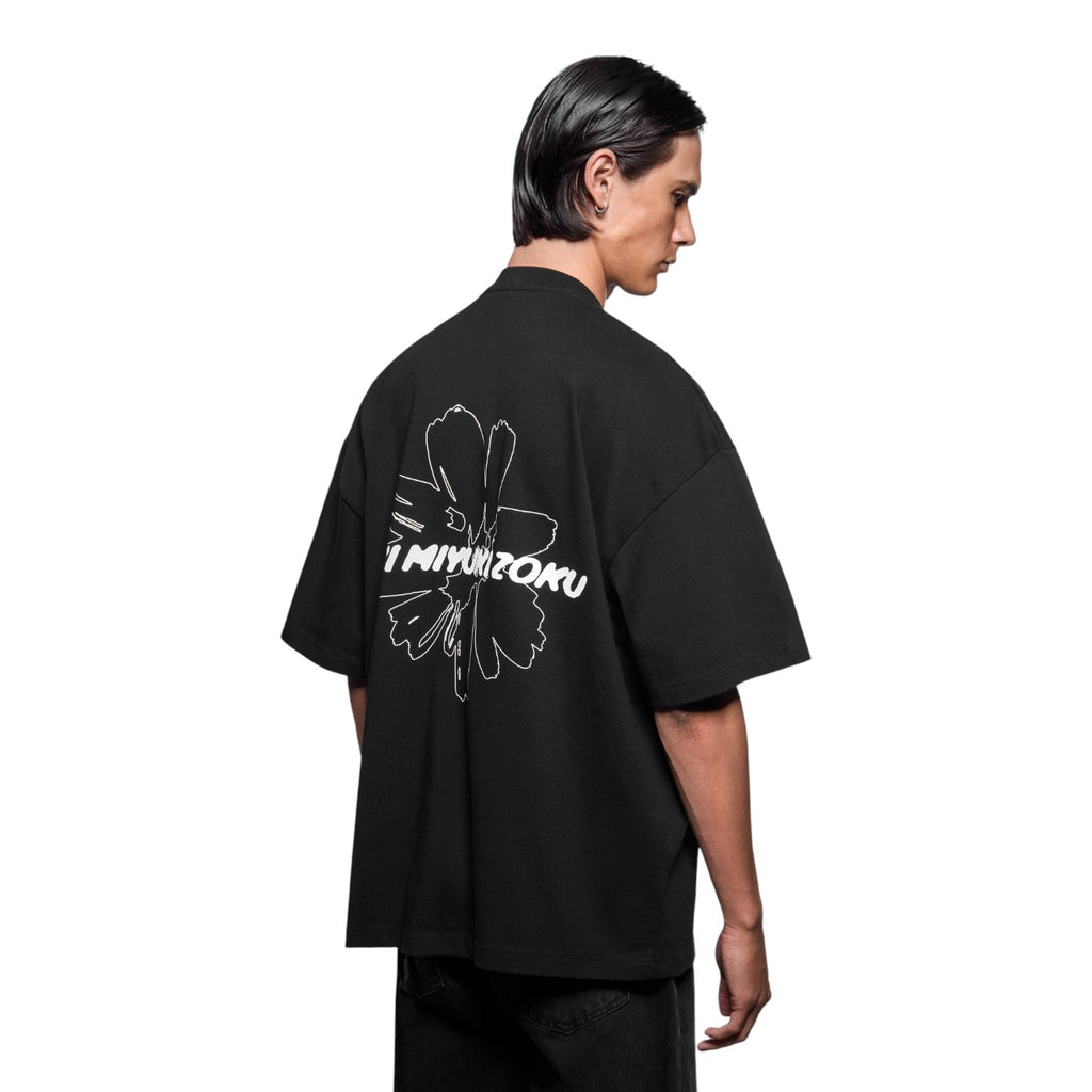 Wildflower T-Shirt Black
