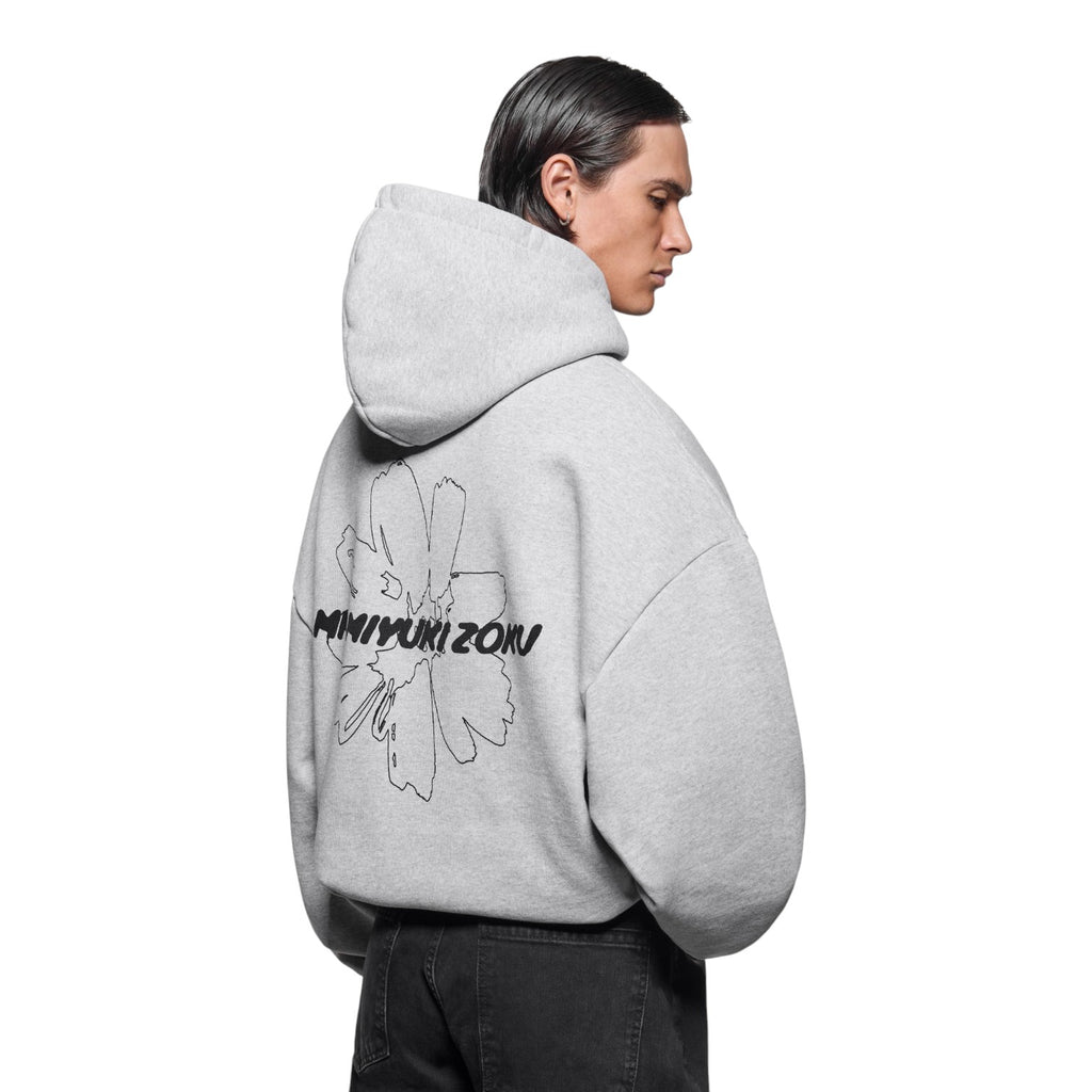 Wildflower Hoodie Grey