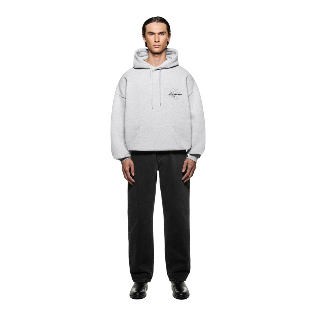 Wildflower Hoodie Grey