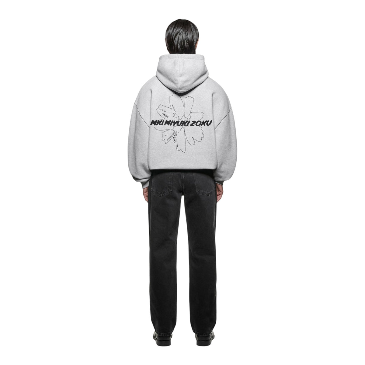Wildflower Hoodie Grey