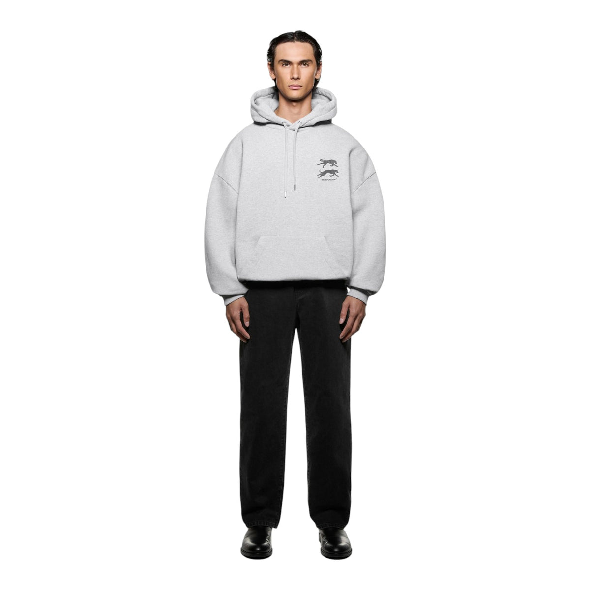 Greyhound Hoodie Grey