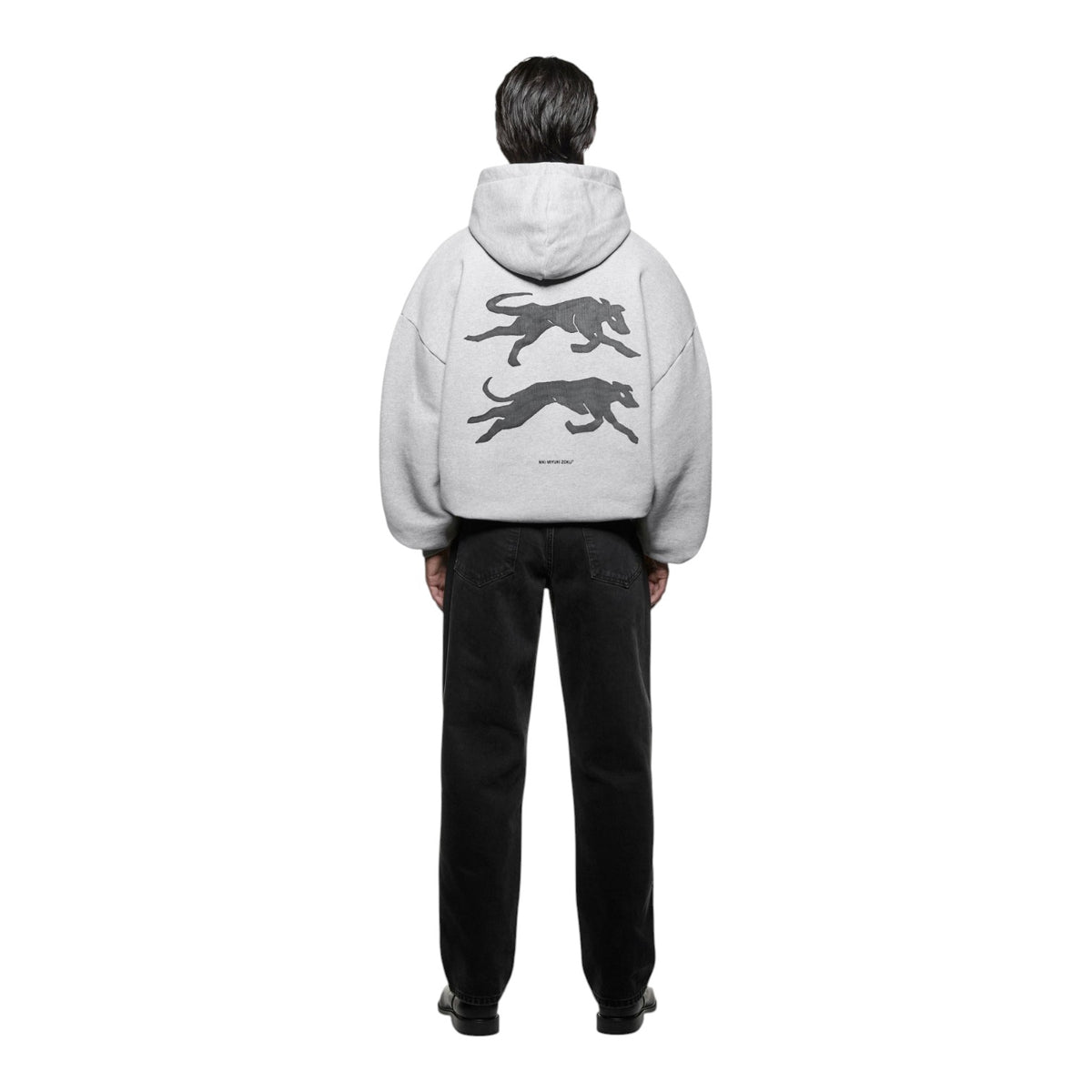 Greyhound Hoodie Grey