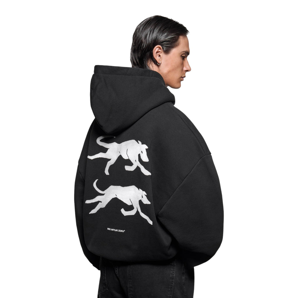 Greyhound Hoodie Black