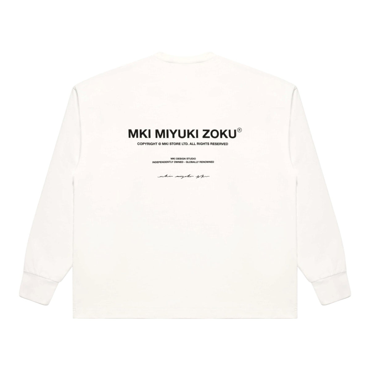 Design Studio Long Sleeve T-Shirt White