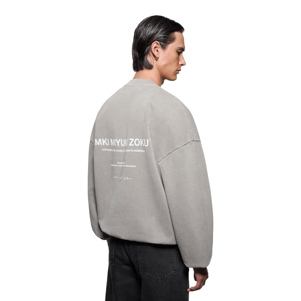 Design Studio Crewneck Sweat Pigment Stone