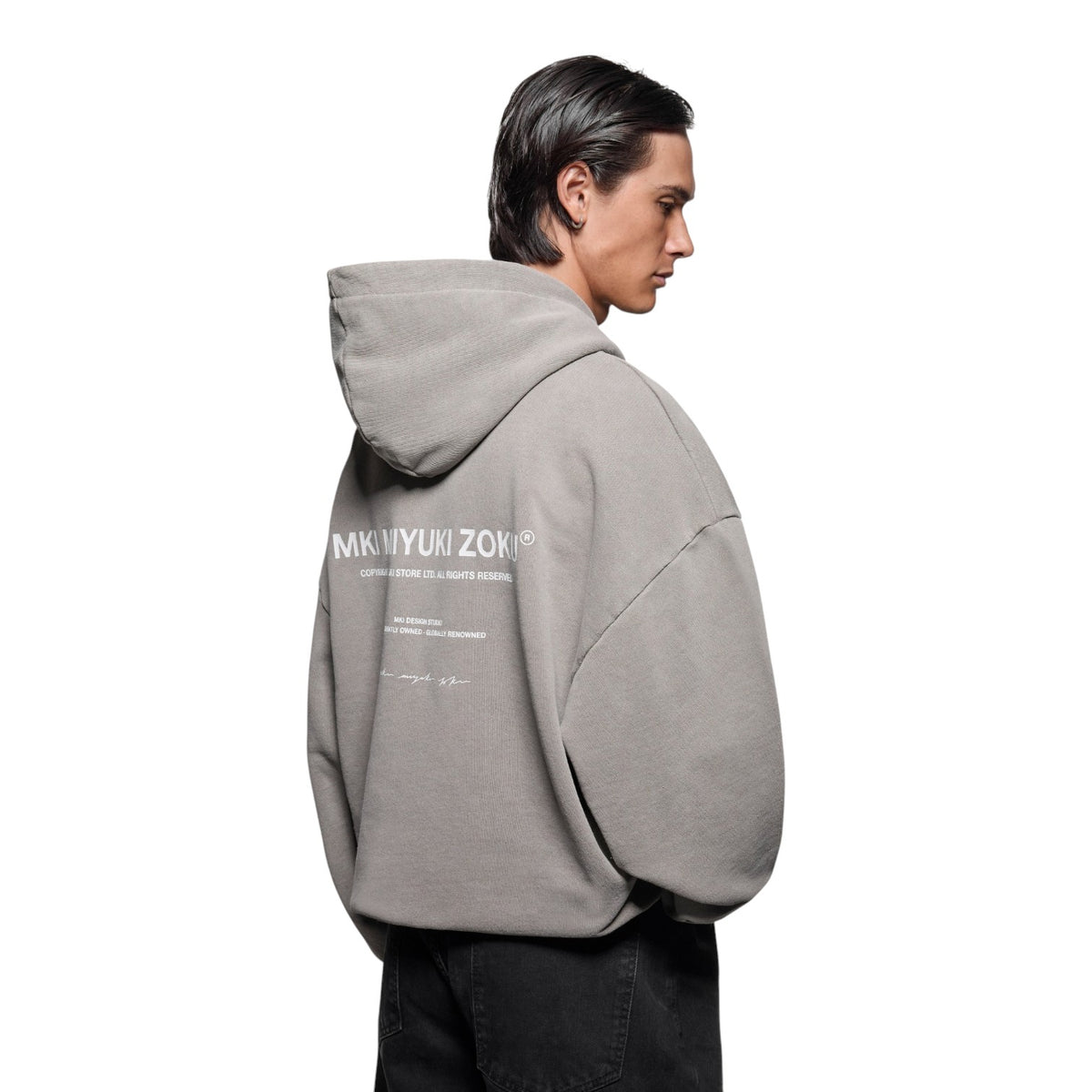 Design Studio Hoodie Pigment Stone