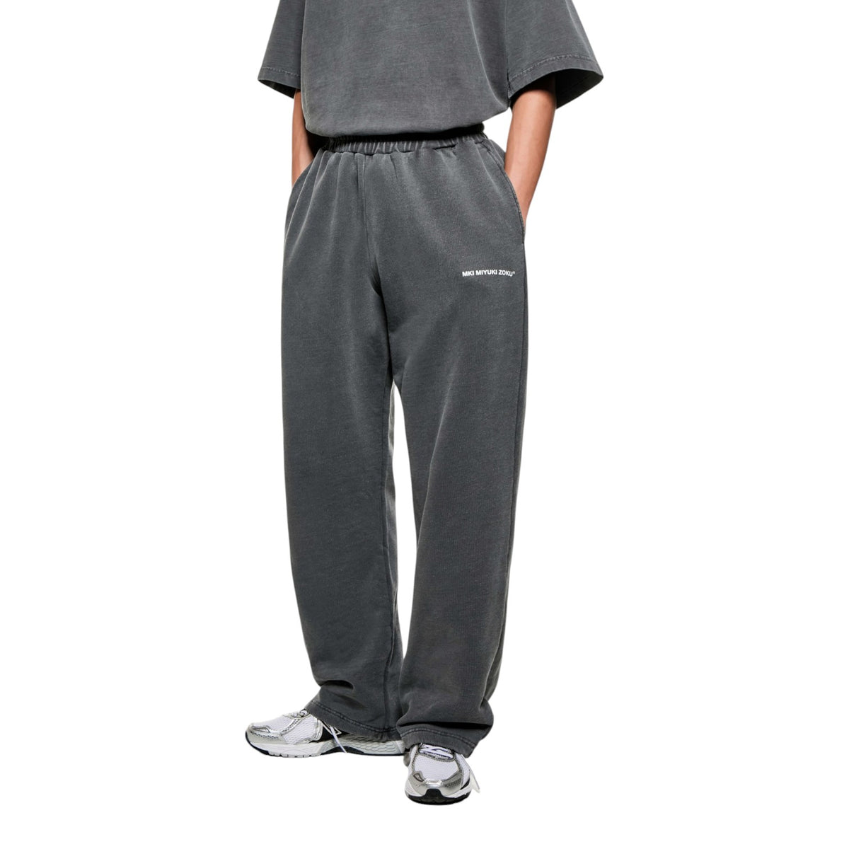 Uniform Wide Leg Pant Pigment Black