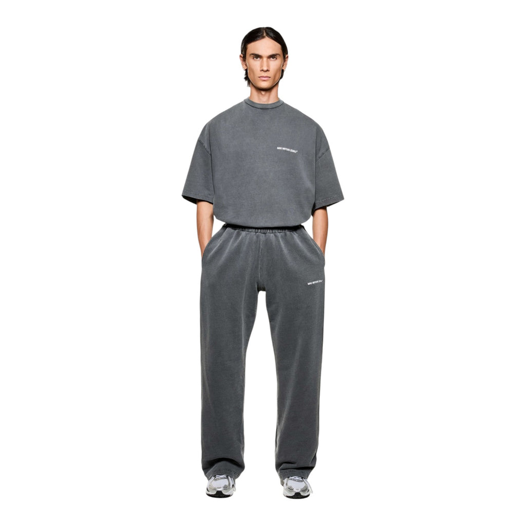 Uniform Wide Leg Pant Pigment Black