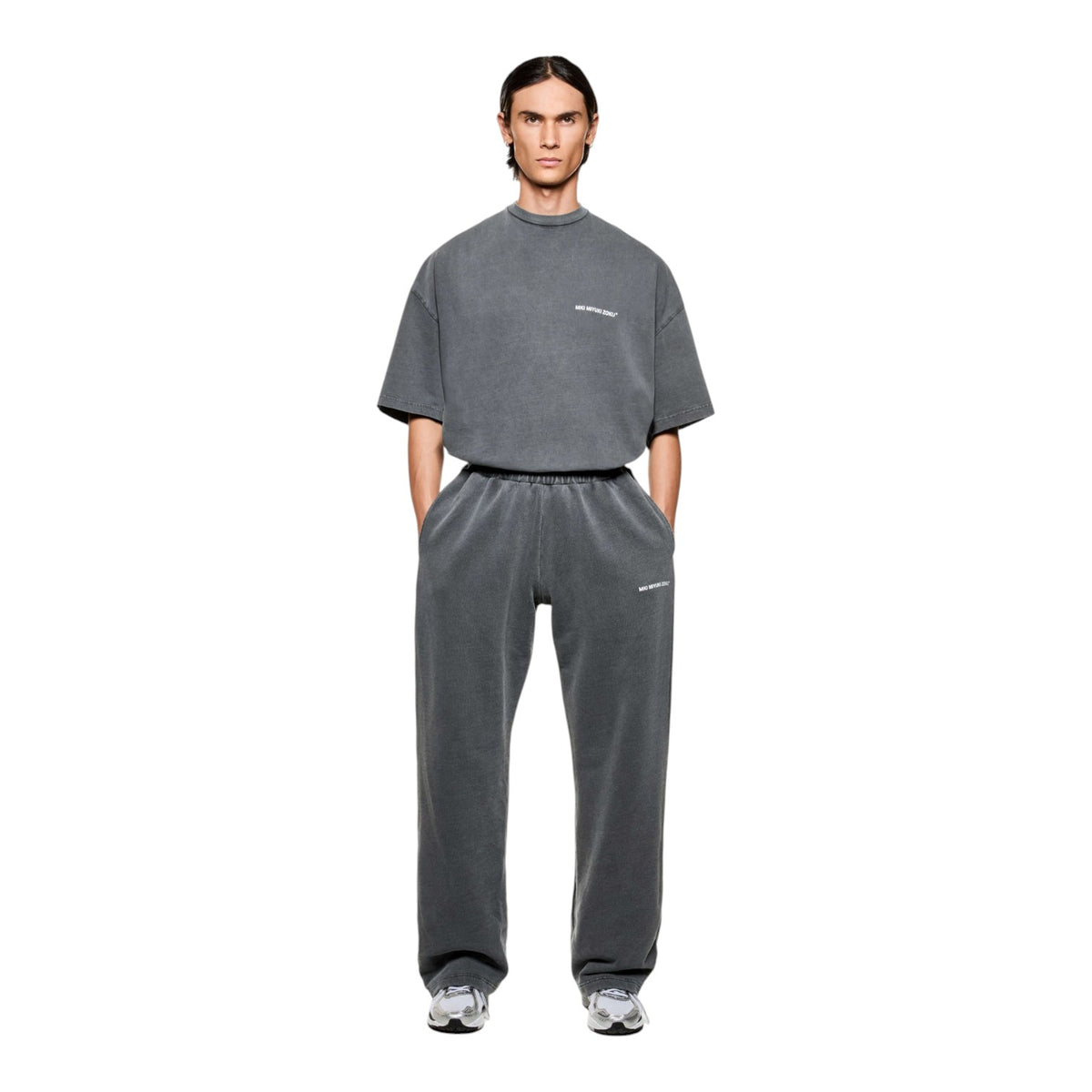 Uniform Wide Leg Pant Pigment Black