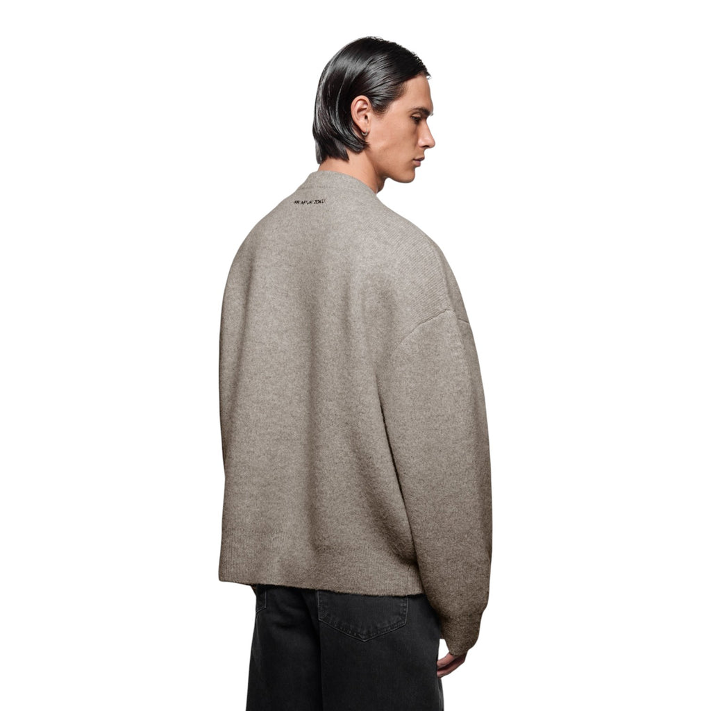 Double Knit Crewneck Sweat Brown
