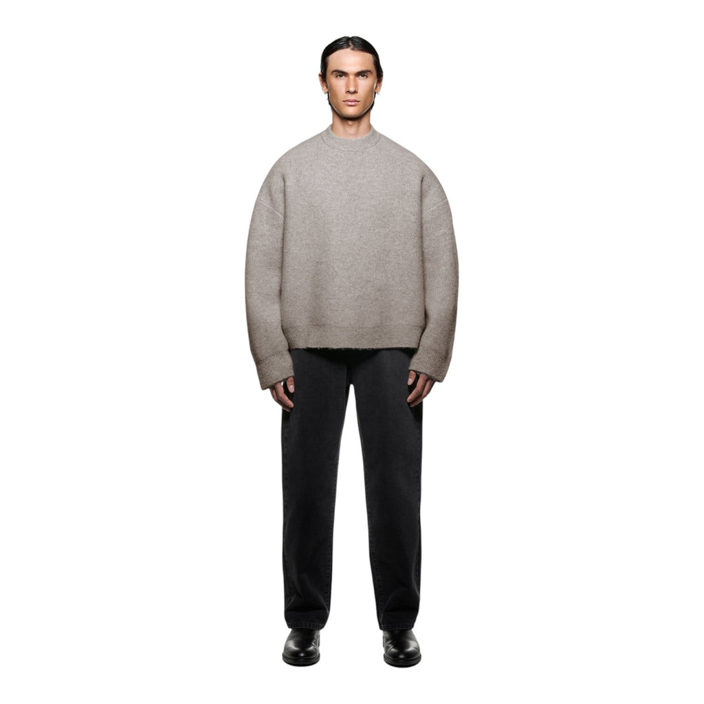 Double Knit Crewneck Sweat Brown