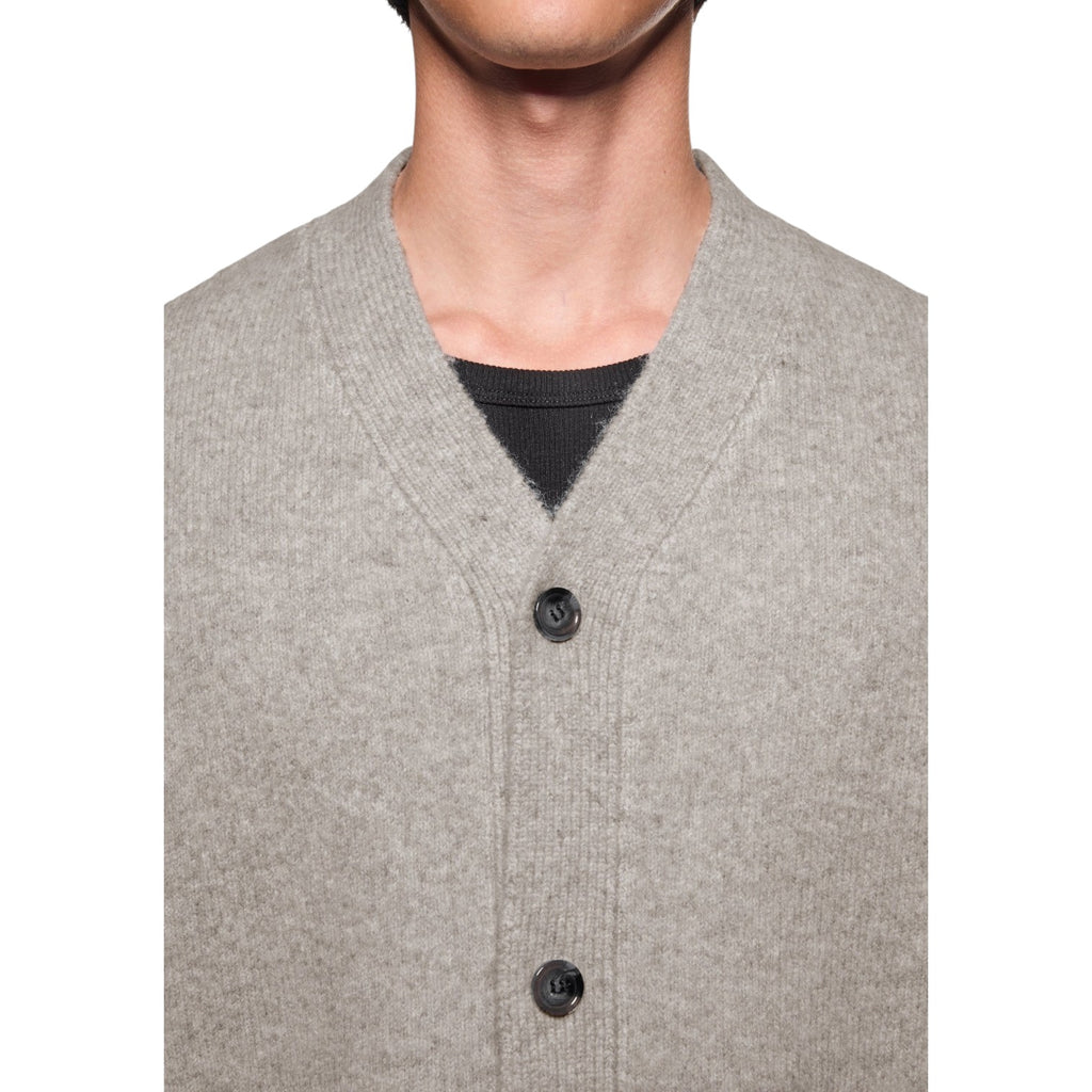 Double Knit Cardigan Brown