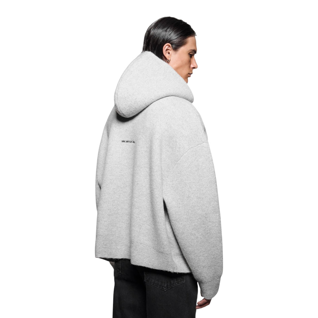 Double Knit Hoodie Ash