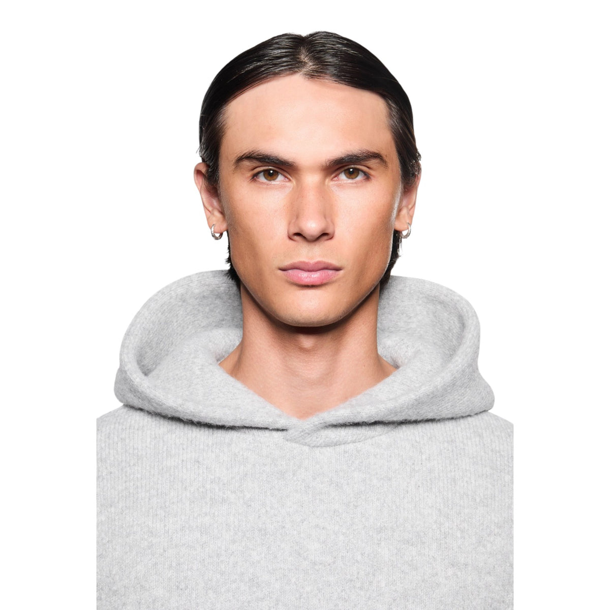 Double Knit Hoodie Ash