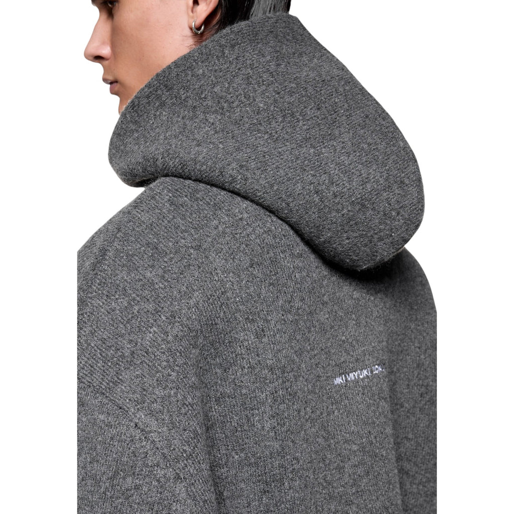 Double Knit Hoodie Charcoal