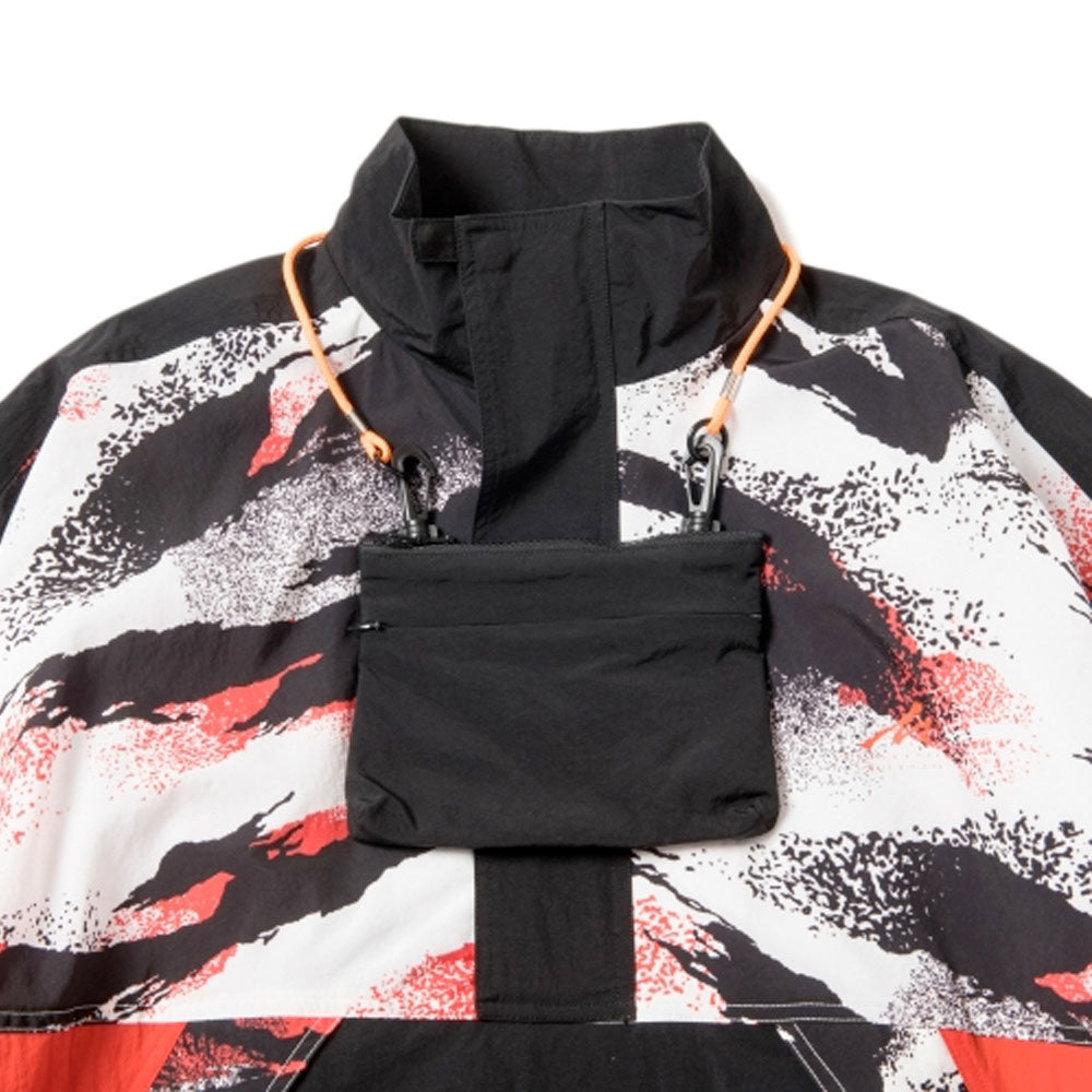 C assic Anorak Men's Track Jacket Camo Tiger White