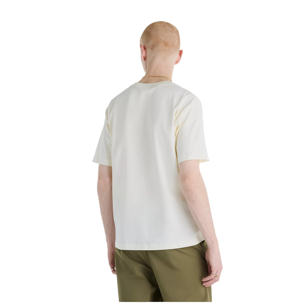 Athletics Premium Relaxed Chest Logo T-Shirt Angora