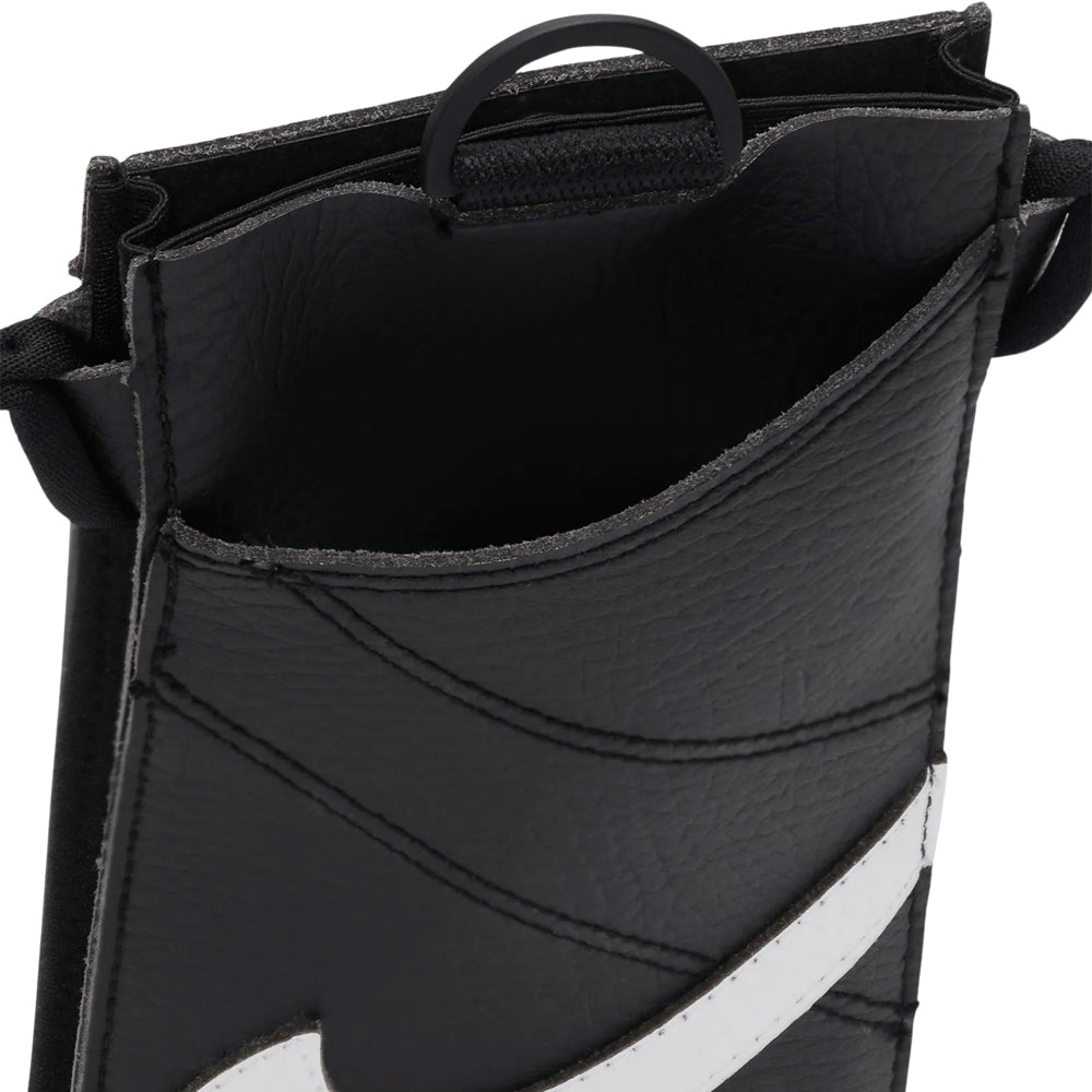 Premium Phone Cross Body Black White