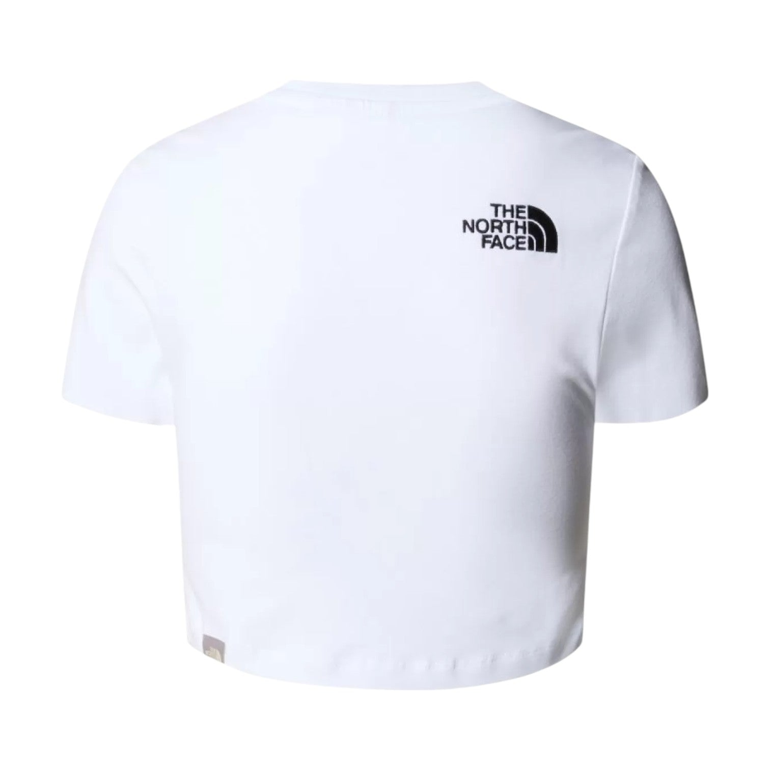 S/S Essential Cropped Slim T-Shirt White