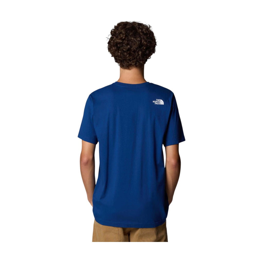 S/S Mountain Line T-Shirt Blue