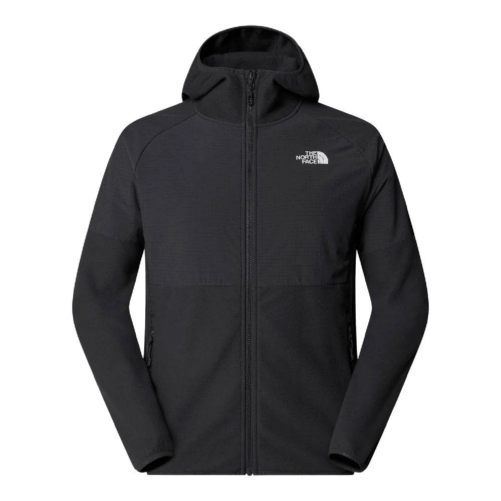 Glacier Heavyweight Full Zip Hoodie Black