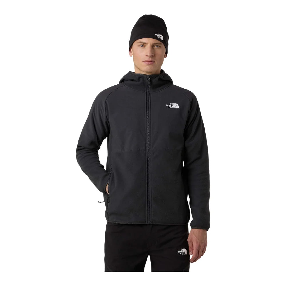 Glacier Heavyweight Full Zip Hoodie Black