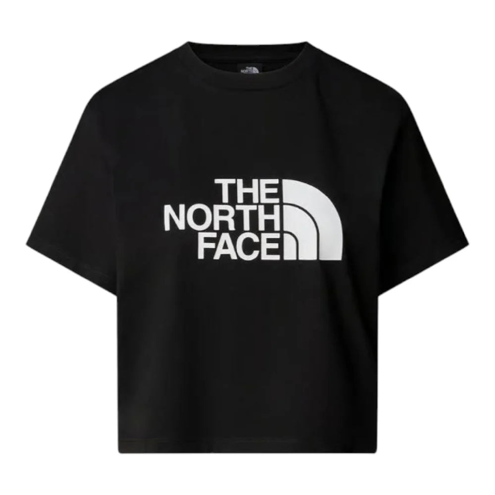 S/S Cropped Easy T-Shirt Black