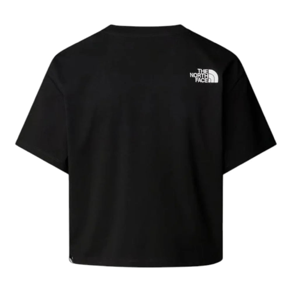 S/S Cropped Easy T-Shirt Black