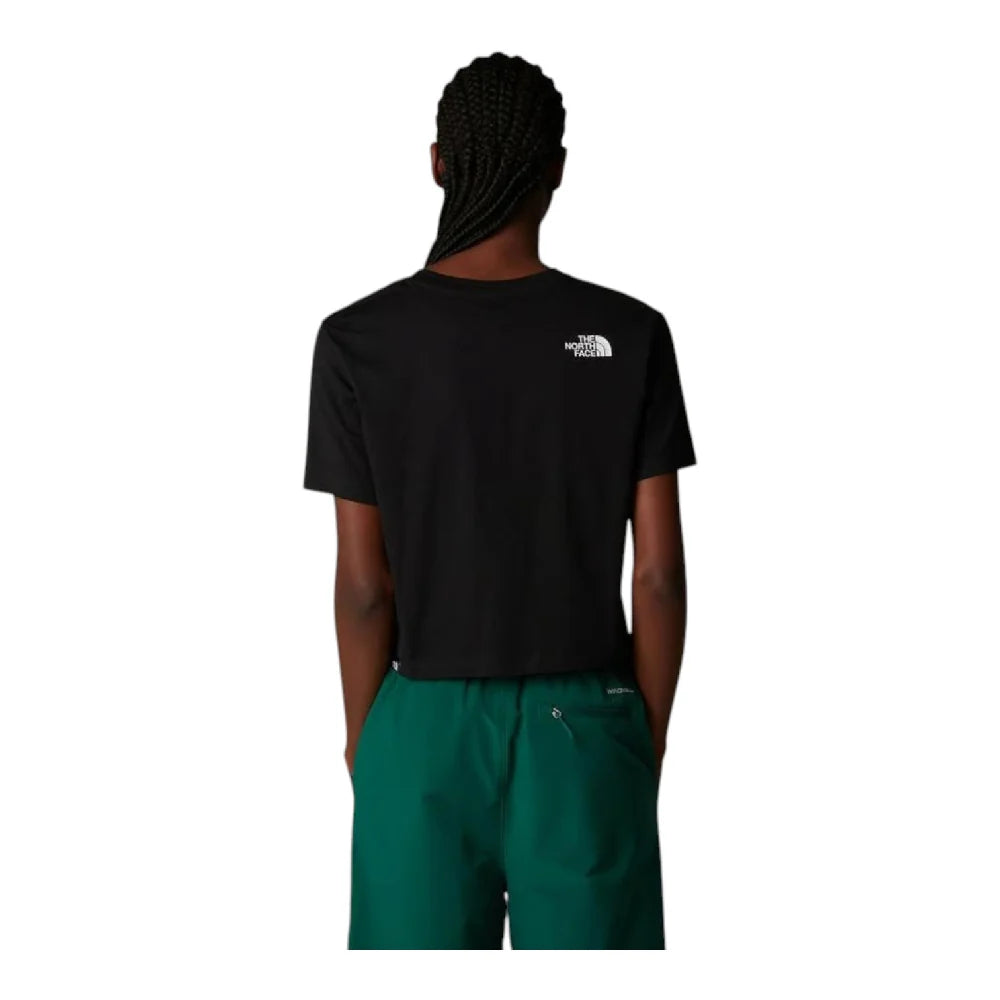 S/S Cropped Easy T-Shirt Black