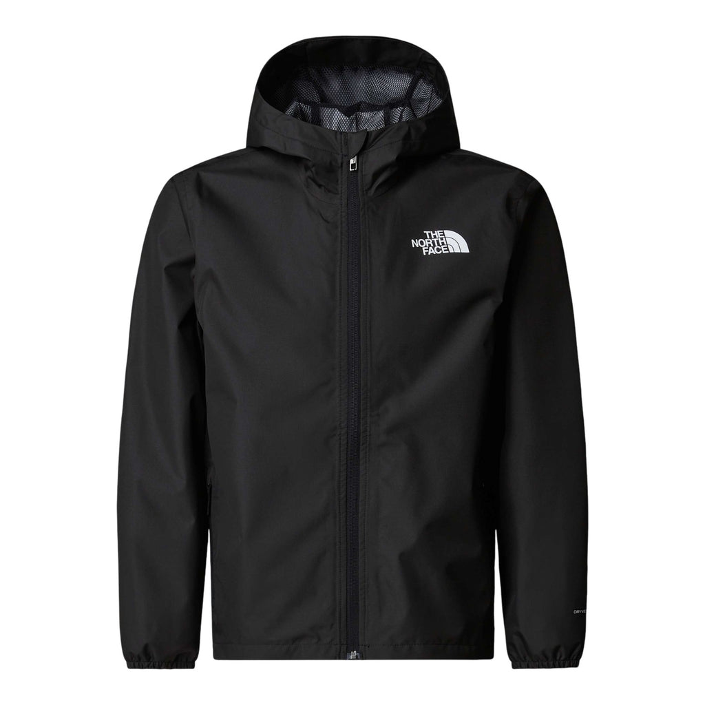 TEEN ZIPLINE RAIN JACKET TNF BLACK