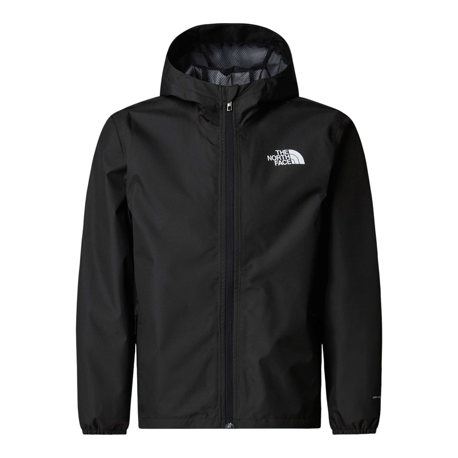 TEEN ZIPLINE RAIN JACKET TNF BLACK