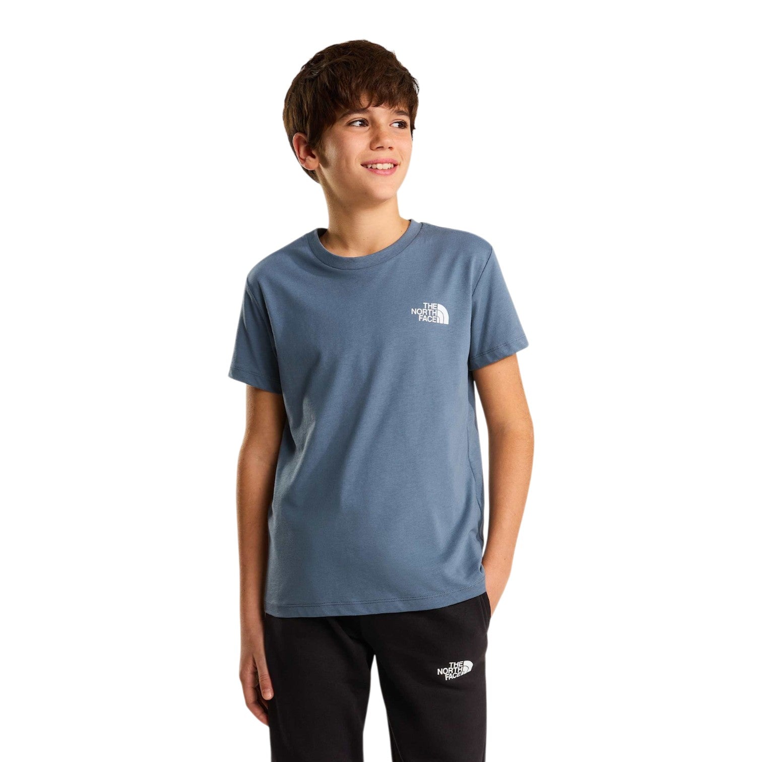 Box Nse Regular Ss T-Shirt Grey Kids