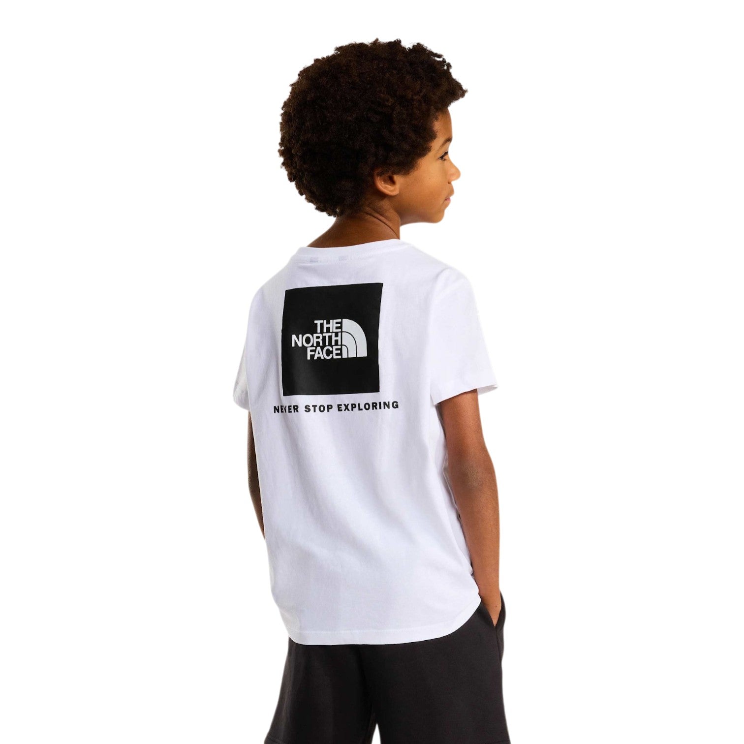 Box Nse Regular Ss T-Shirt White Kids