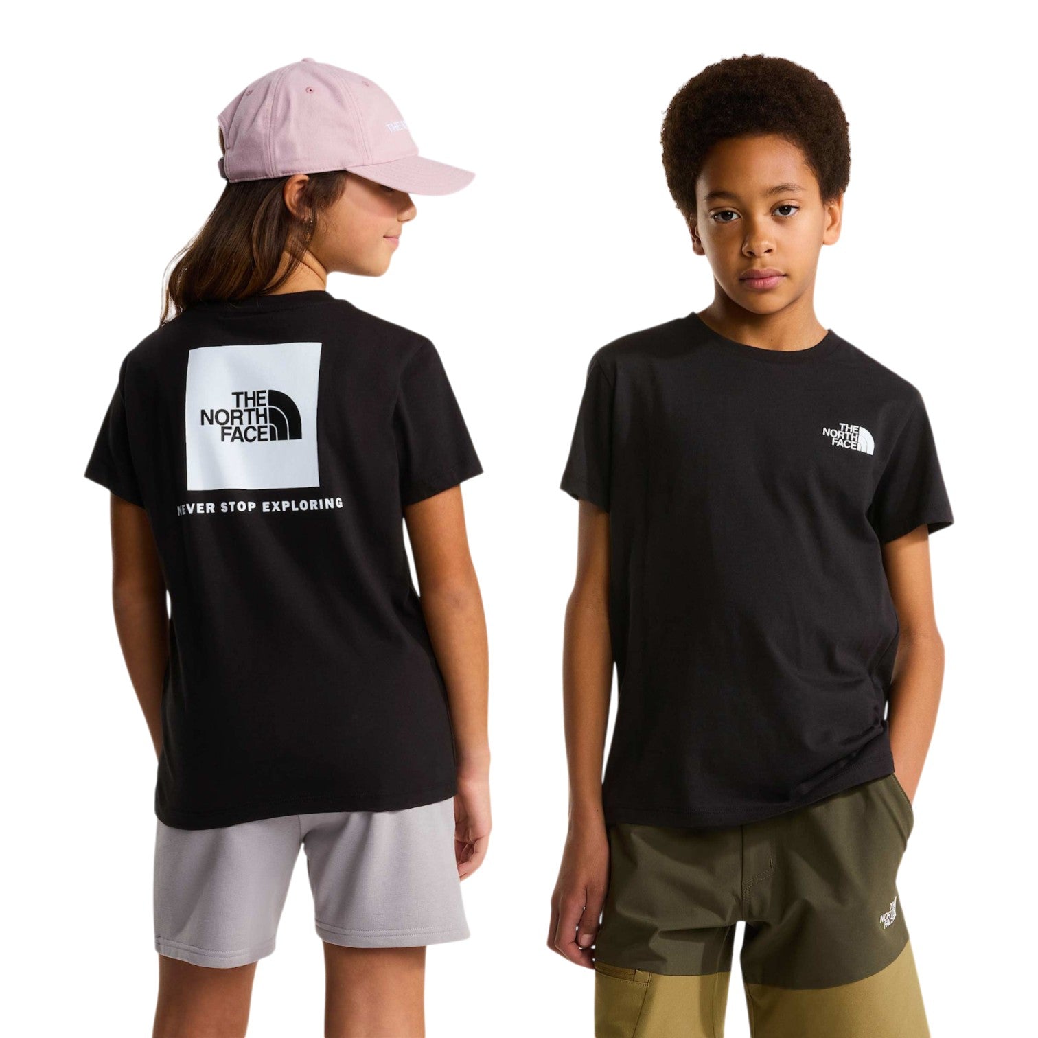 Box Nse Regular Ss T-Shirt Black Kids