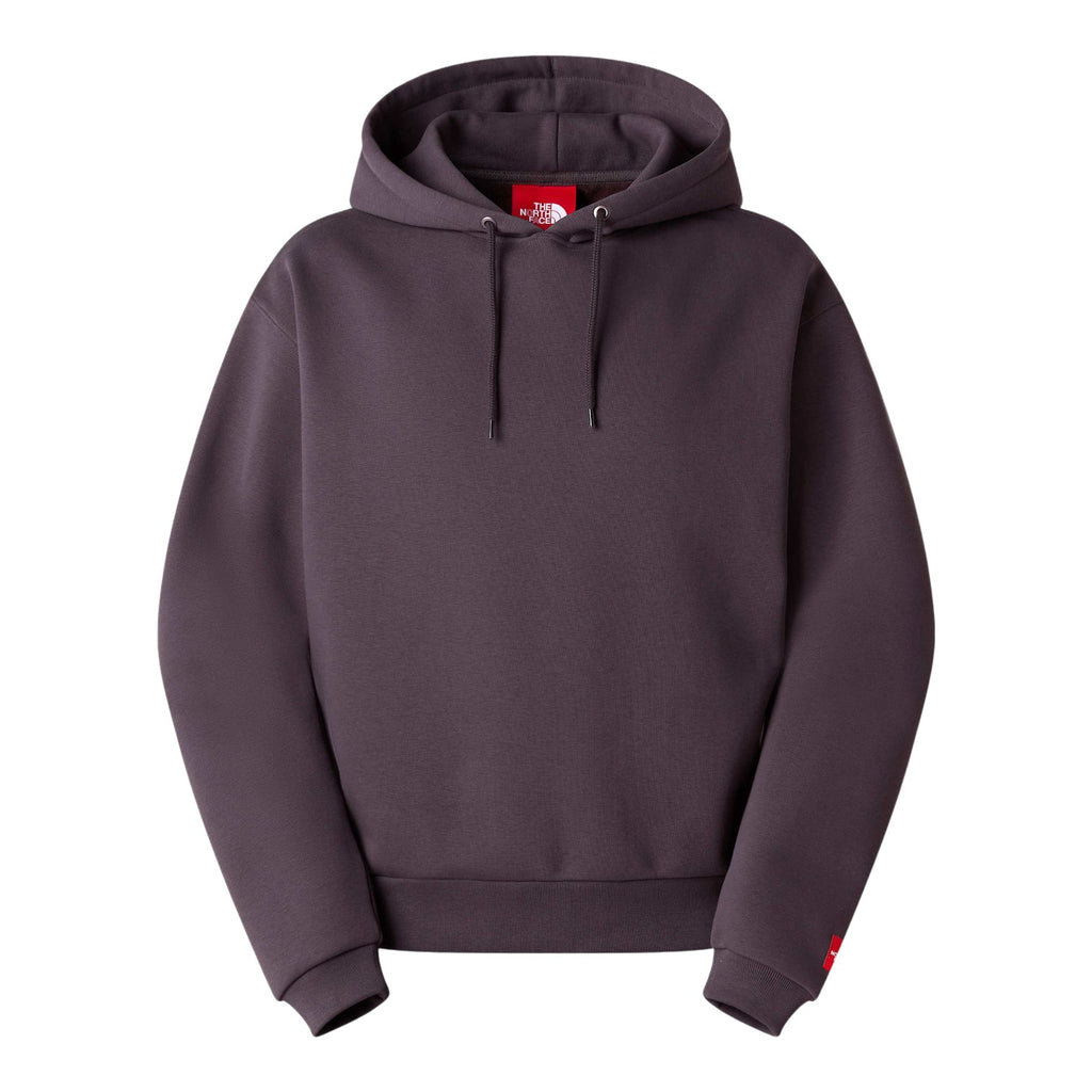 M TNF RED BOX HOODIE OBSIDIAN