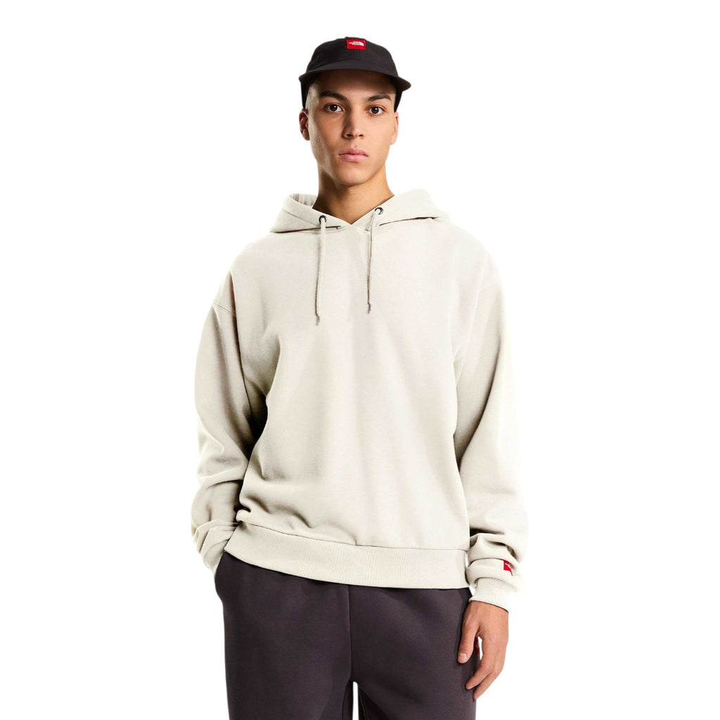 Red Box Hoodie White Dune