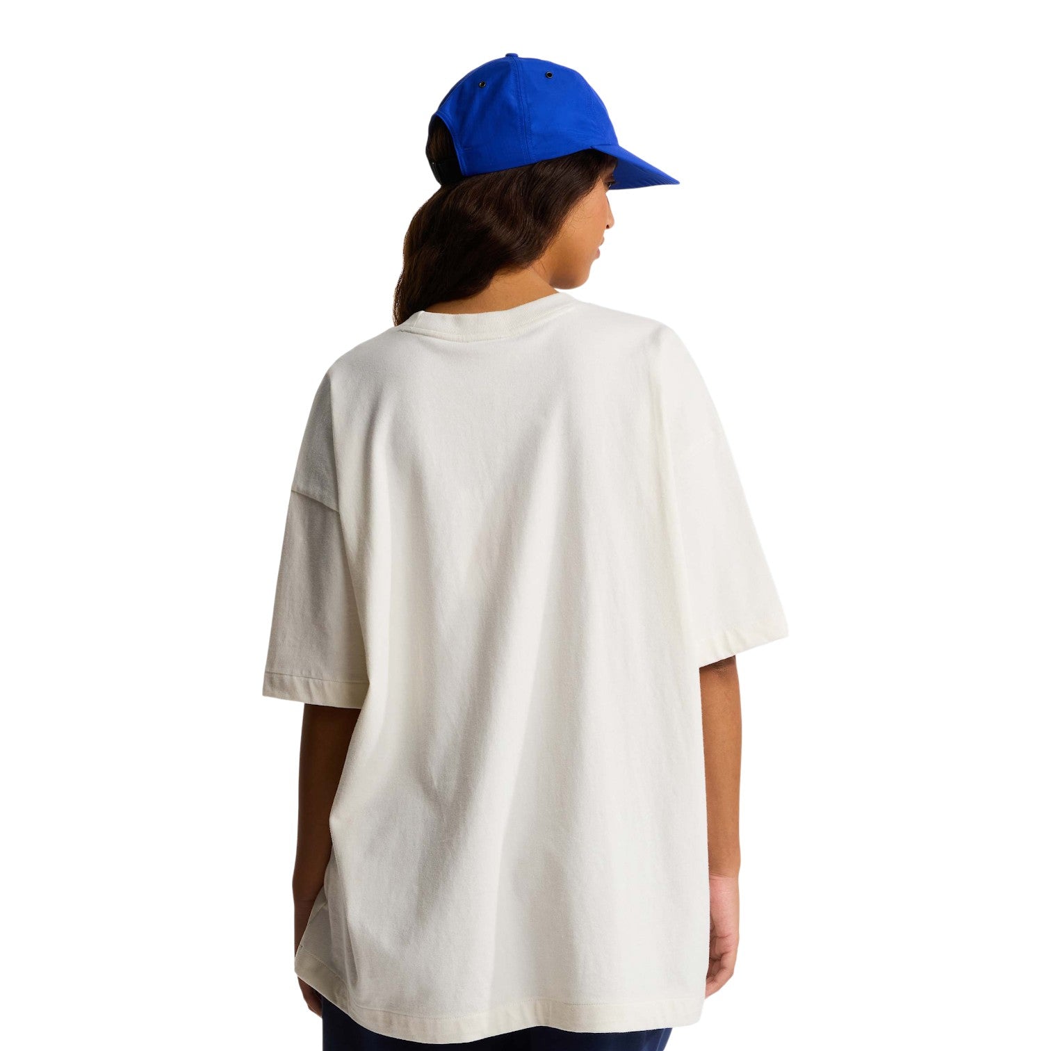 M TNF RED BOX S/S TEE WHITE DUNE