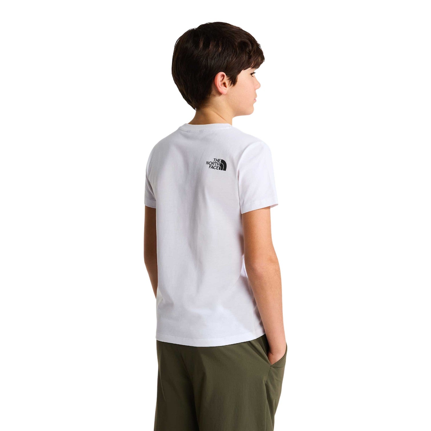 TEEN EASY REGULAR SS TEE TNF WHITE