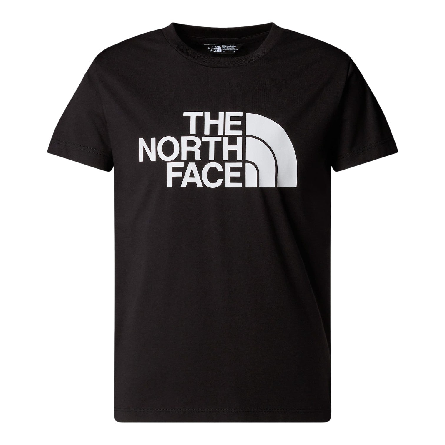 TEEN EASY REGULAR SS TEE TNF BLACK