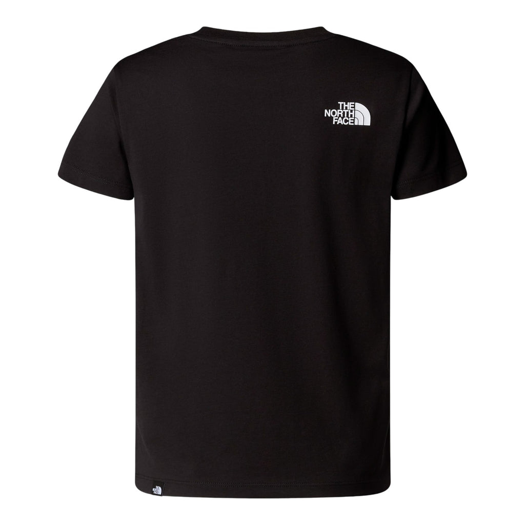 TEEN EASY REGULAR SS TEE TNF BLACK