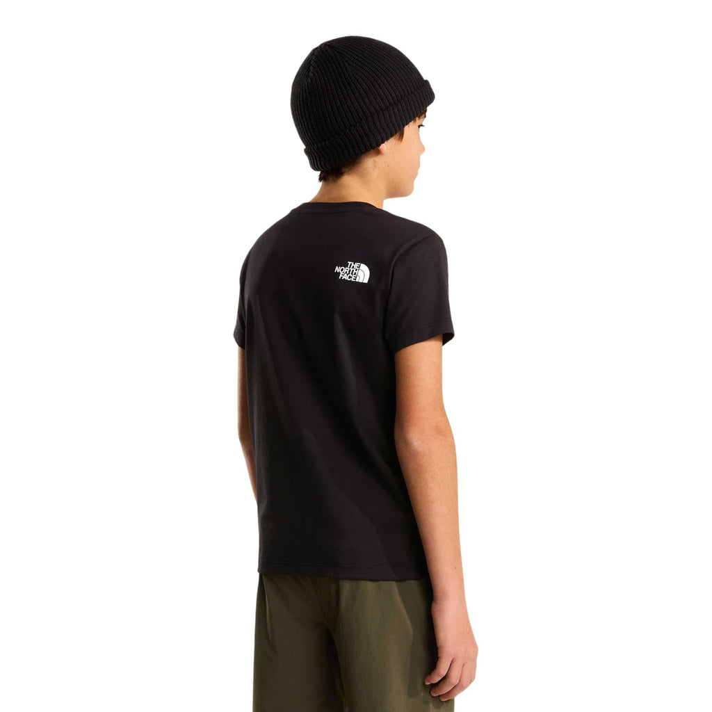 TEEN EASY REGULAR SS TEE TNF BLACK