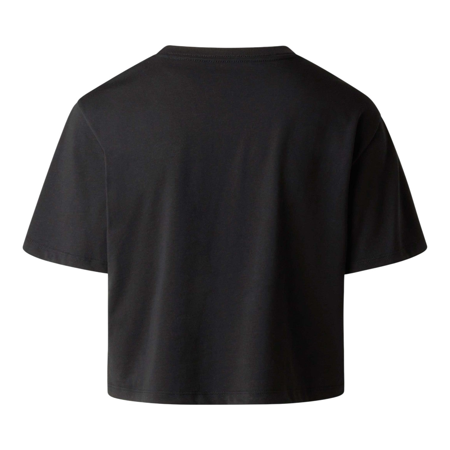 W EVOLUTION SIMPLE DOME CROP RLX SS TEE TNF BLACK