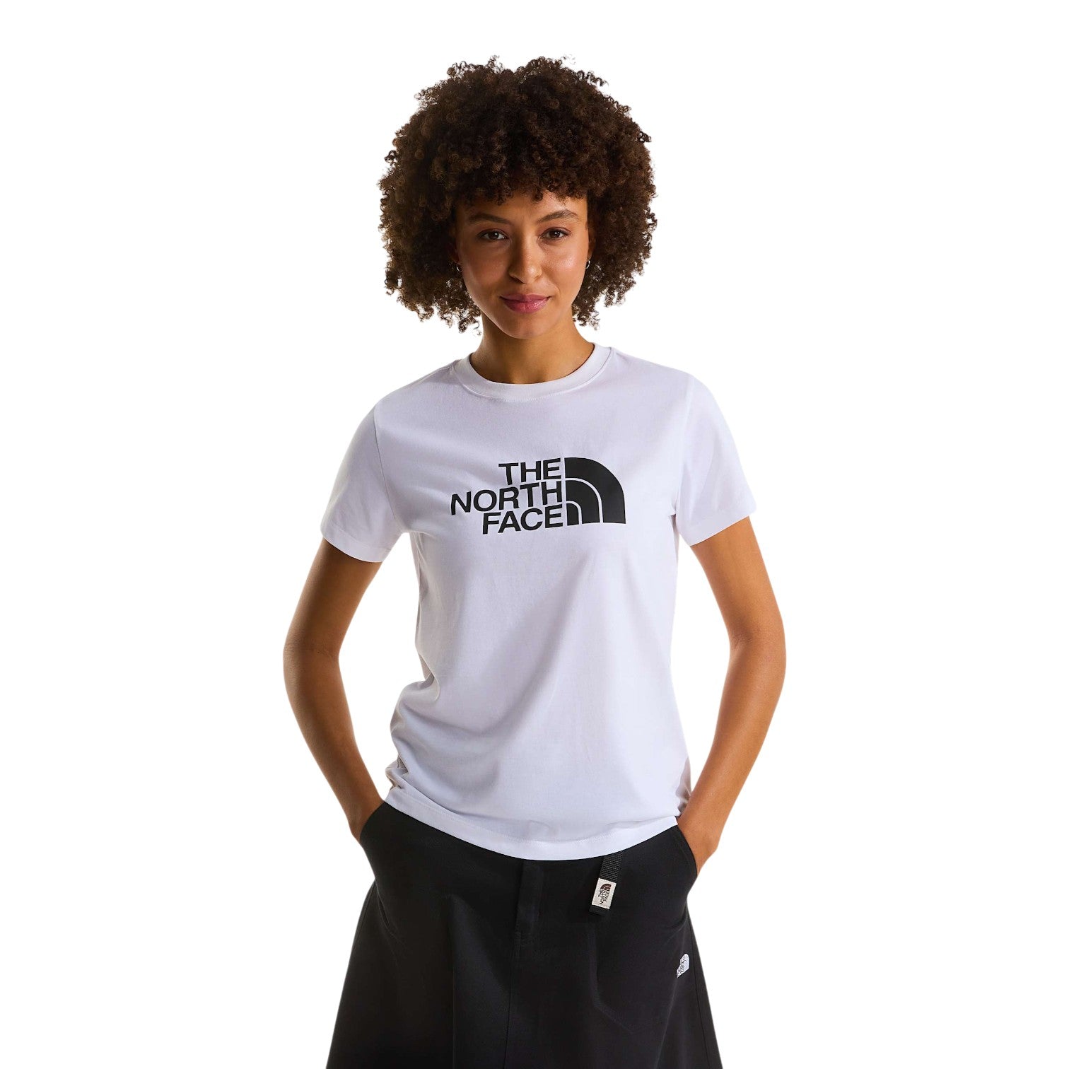 W EVOLUTION HALF DOME SLIM SHORT SLEEVE TNF WHITE